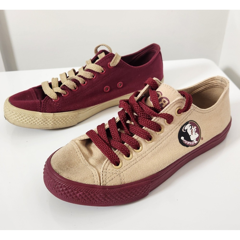 Reversus FSU Florida State Seminoles Canvas Sneakers Shoes Unisex Women 8‎ Men 6